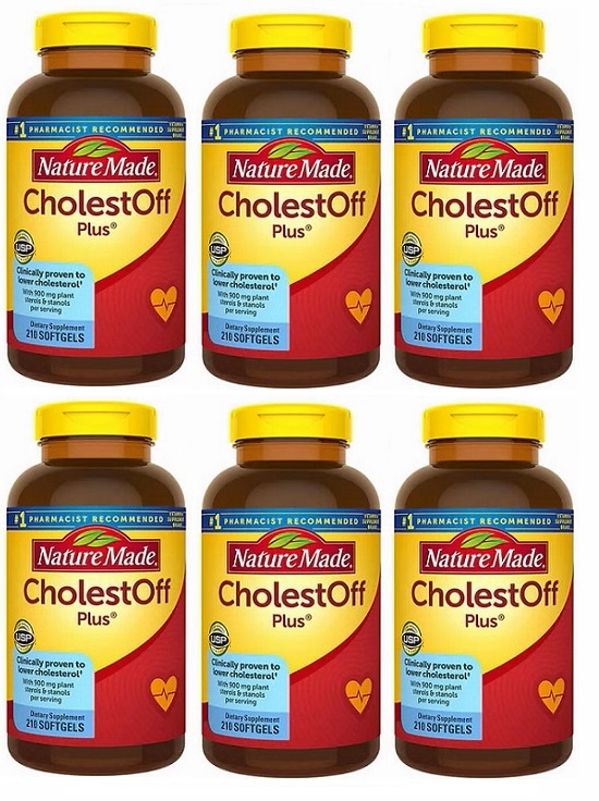 Nature Made 降膽固醇 Cholest-Off PLUS 210 顆(一組6瓶)